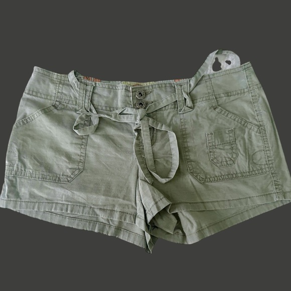 lei Pants - Lei Green Cargo Shorts Casual Style